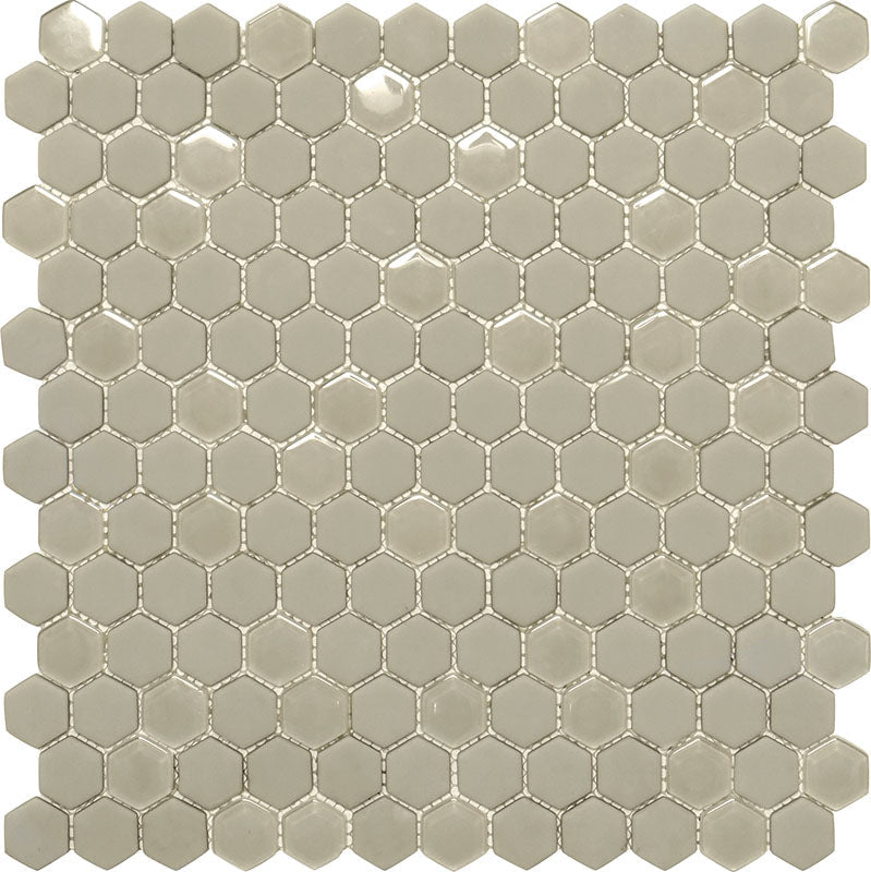 VERRE CREPE FORME recycled glass Mosaic Tile.