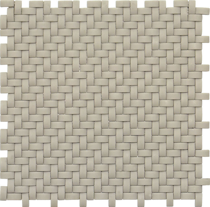 VERRE CREPE TISSE recycled glass Mosaic Tile.