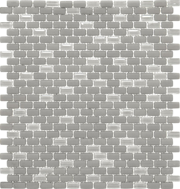 VERRE TRUFFLE BRIQUE recycled glass Mosaic Tile.