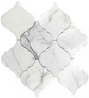 Waterjet Trellis 4 Stone Mosaic Tile.