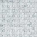 White Carrara Marble 3D Pillow Polished Mosaic Tile.