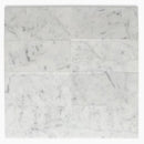 White Carrara Marble 4x8 Polished Tile.