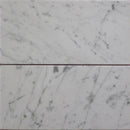 White Carrara Marble 6x12 Polished Tile.