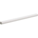 White Pearl Limestone 1/2x12 Honed Pencil Liner.